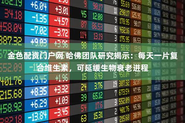 金色配资门户网 哈佛团队研究揭示：每天一片复合维生素，可延缓生物衰老进程